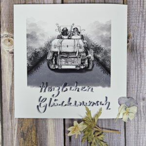 Karte "Freiheit" - Herzlichen Glückwunsch!