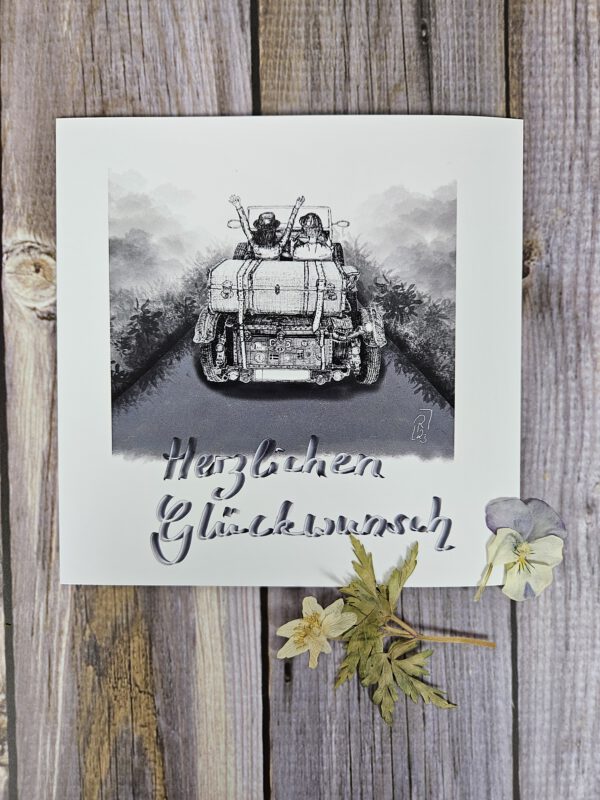 Karte "Freiheit" - Herzlichen Glückwunsch!