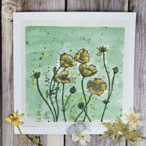 Karte "Butterblume"