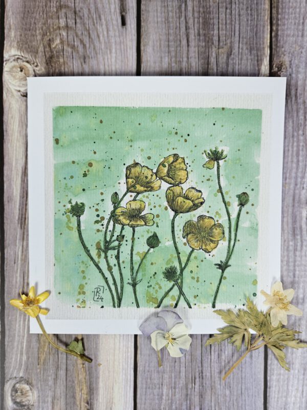 Karte "Butterblume"